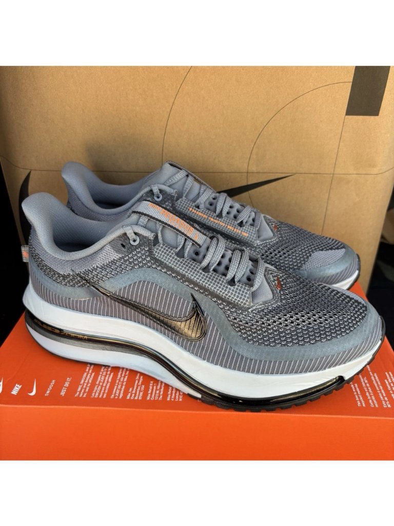 New Nike Pegasus Premium Cool Grey Wolf Gray Black Hq2592-014 Men’s 11